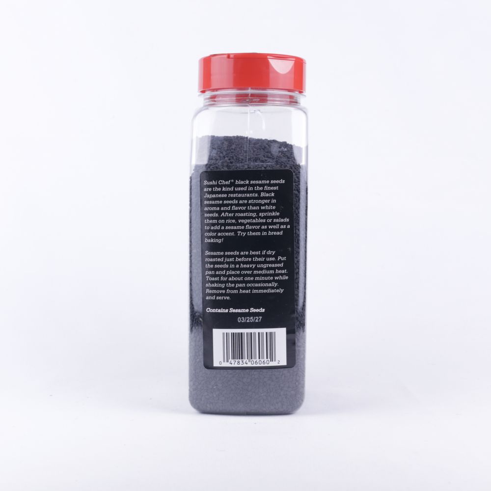 Seeds Sesame Black 20 Oz C4