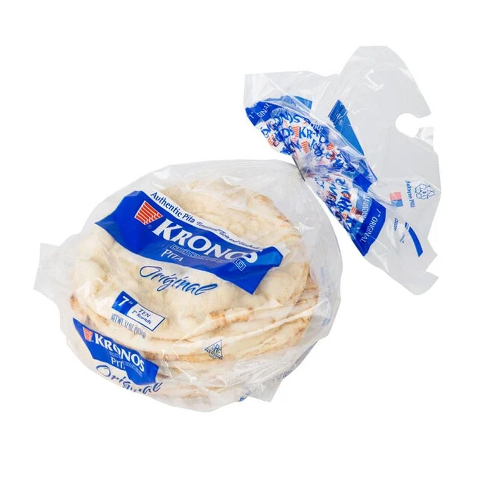 Pita Bread Wrap 7" 10Ct Kronos C12