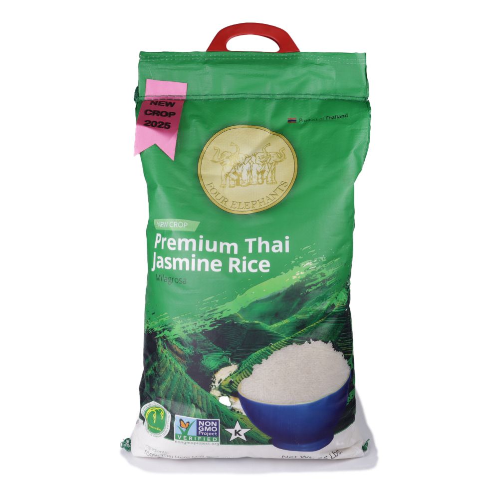 Rice Jasmine 25 Lb 4 Elephant C1