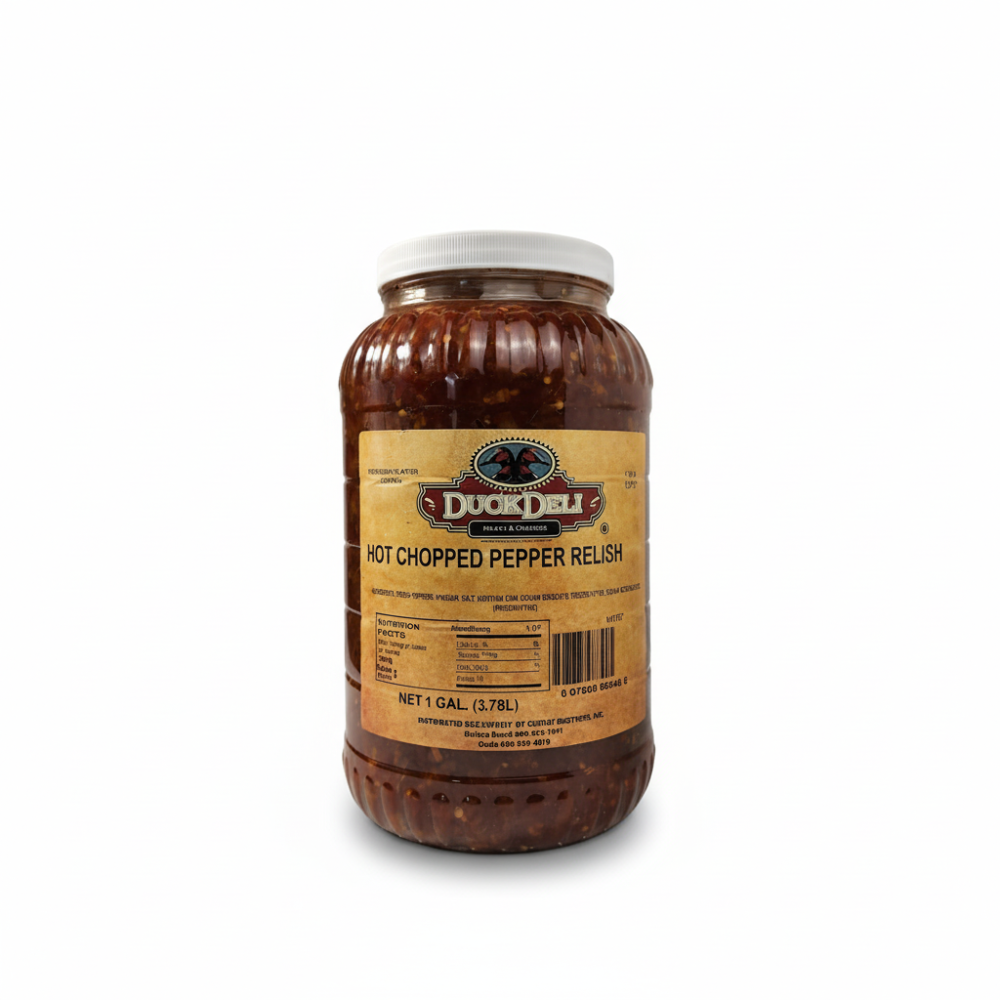 Relish Hot Pepper Chopped 1 Gal C4
