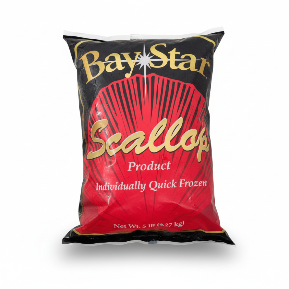 Scallops 10/20Ct Dry IQF 5 Lb C10