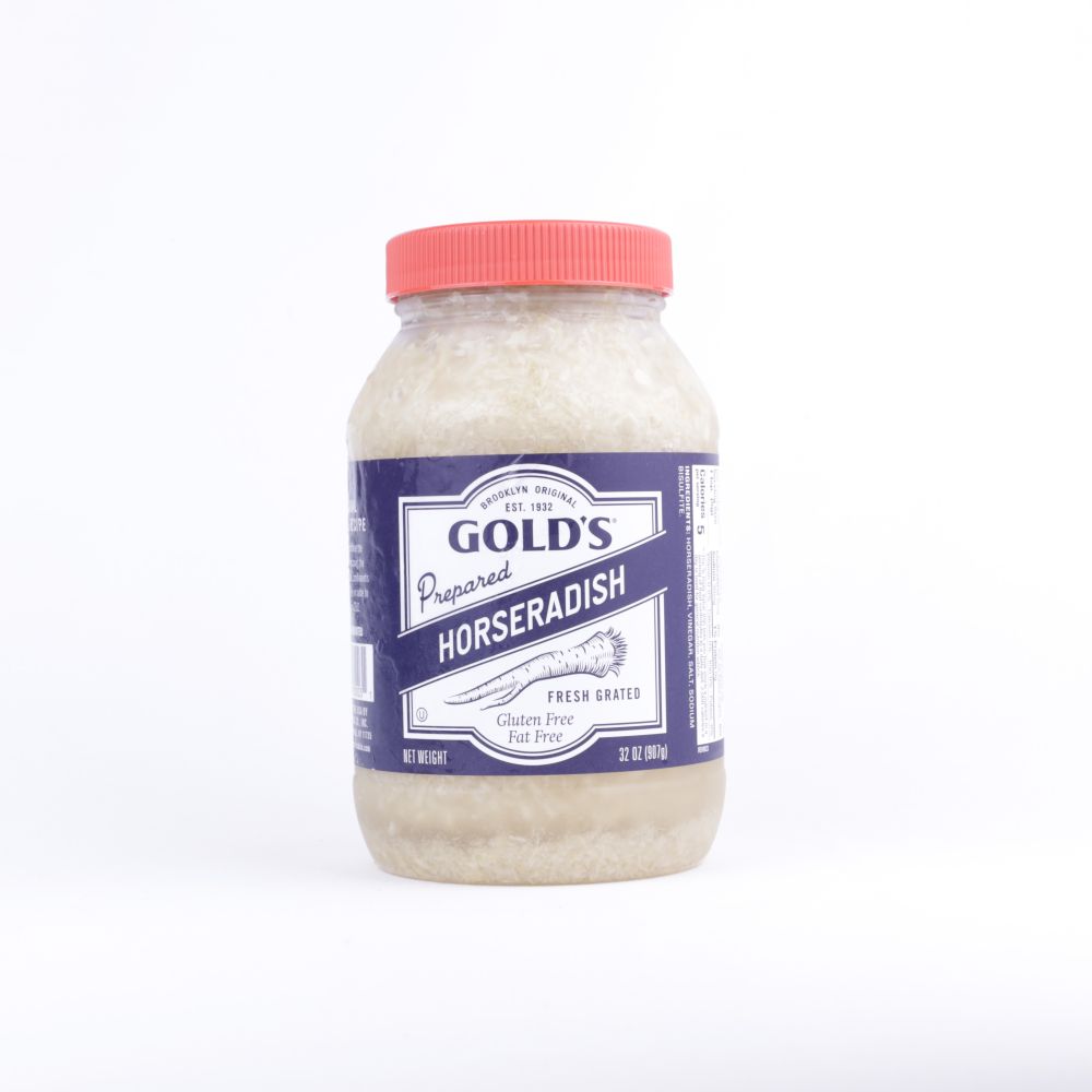 Horseradish White Prepared 32 Oz Golds C6 
