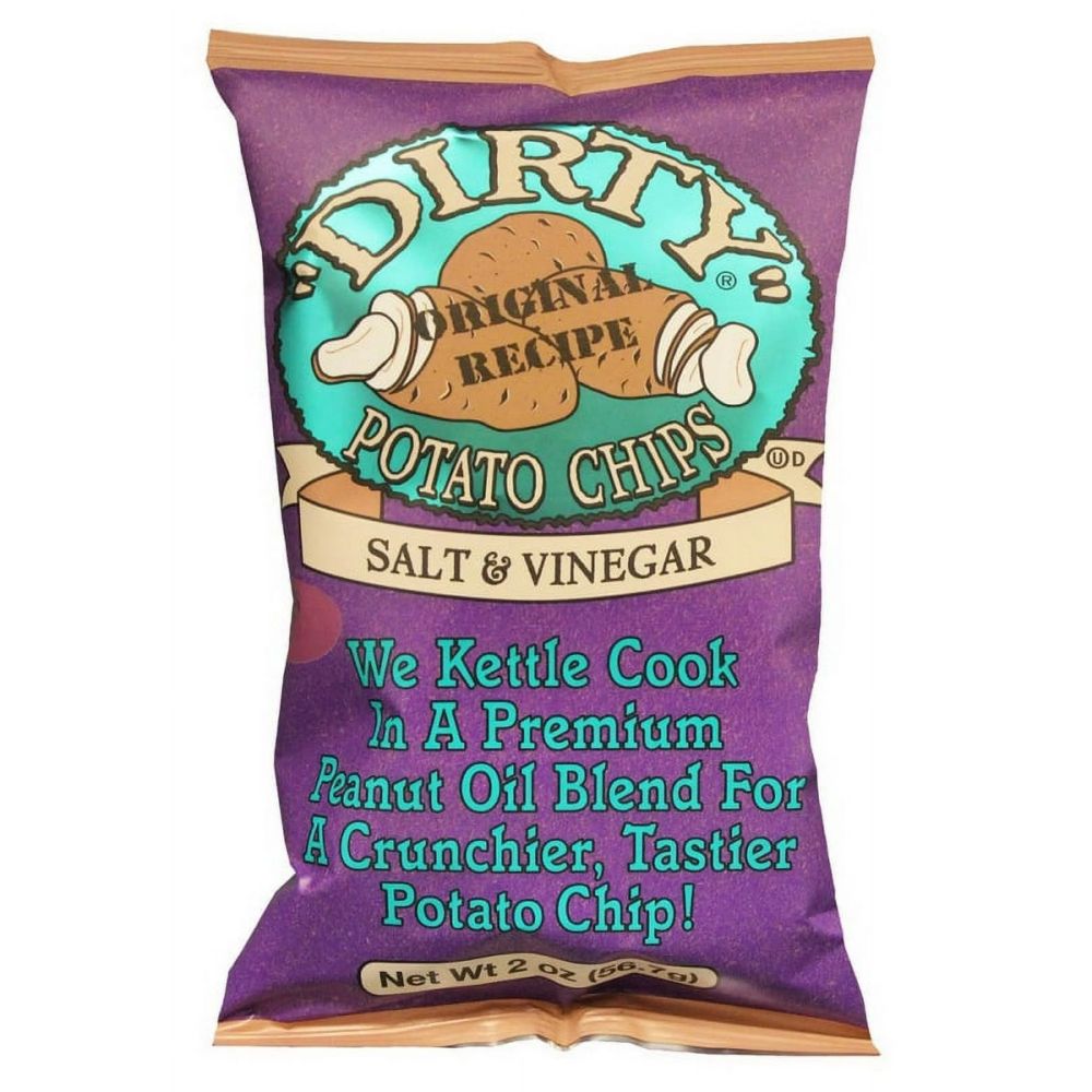 Chips Dirty Sea Salt & Vinegar 2 Oz C25