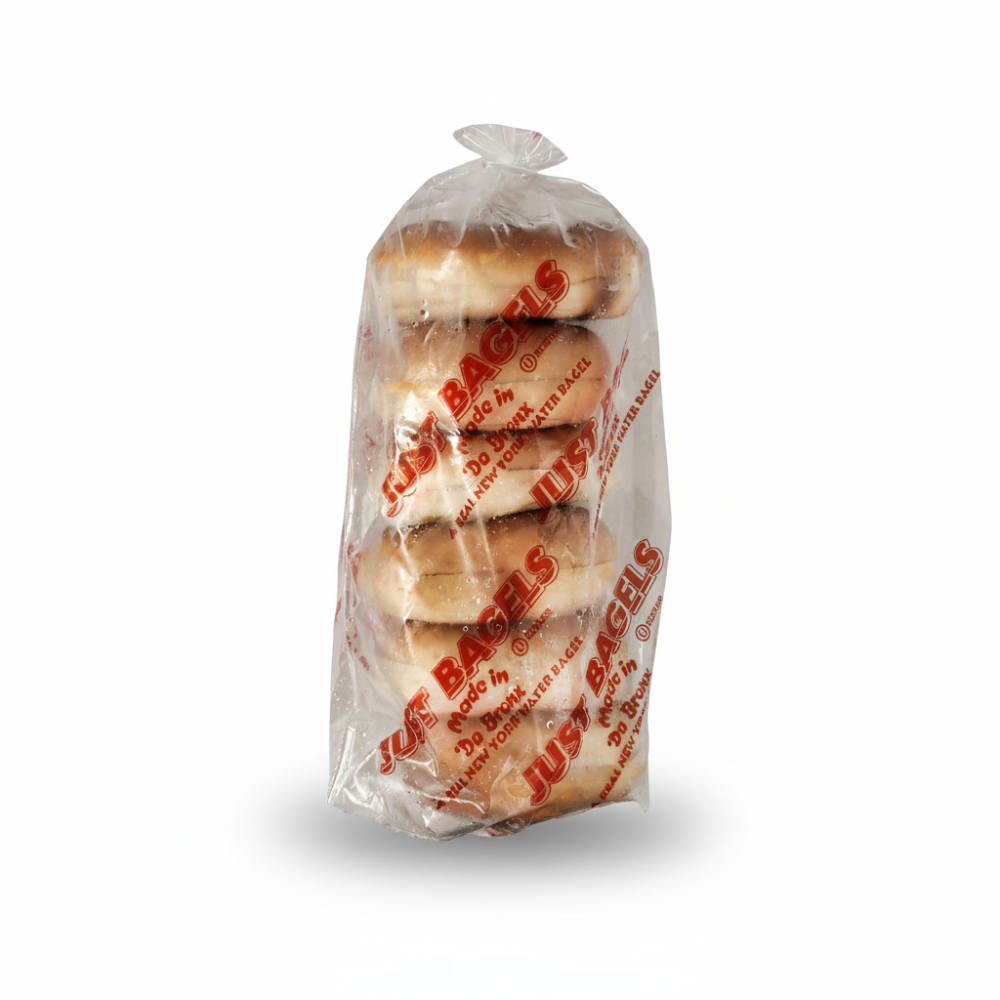 Bagel Plain Sliced 4 Oz 6Ct J Bagel C8