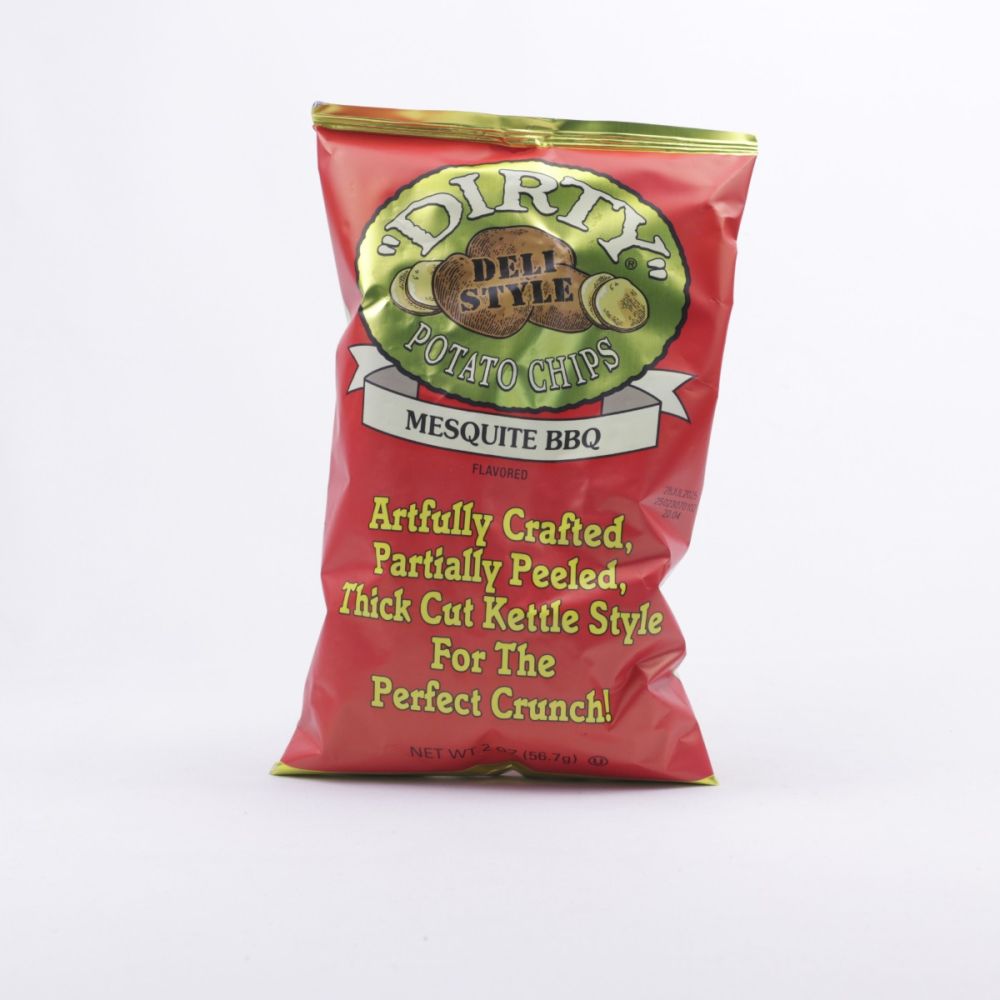 Chips Dirty Mesquite BBQ 2 Oz C25