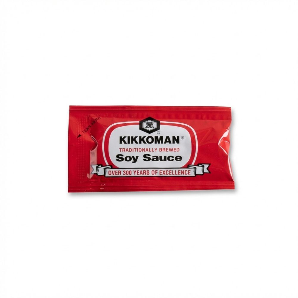 Sauce Soy Individual Pack 200/.33 Oz Kikkoman