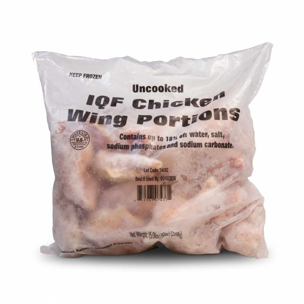 Chix Wings Party IQF 5 Lb C30