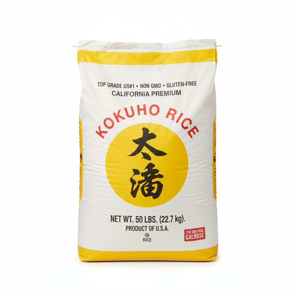 Rice White Sushi 50 Lb Kokuho C1
