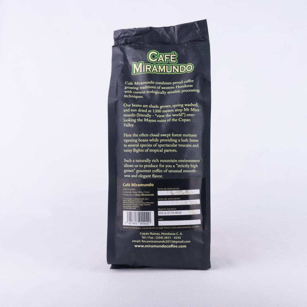 Coffee Beans 12 Oz Miramundo C50 