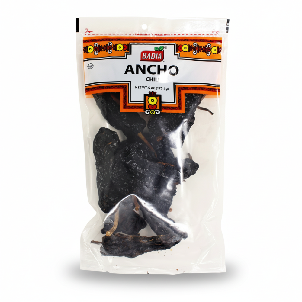 Badia Mexican Chili Pods Ancho 6 Oz C12