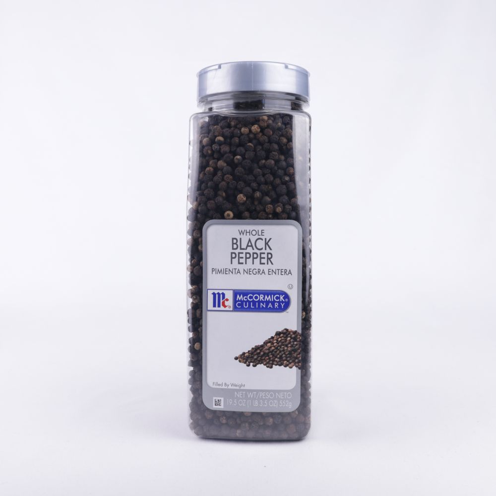 Spice Pepper Black Whole McCormick 19 5 Oz C6