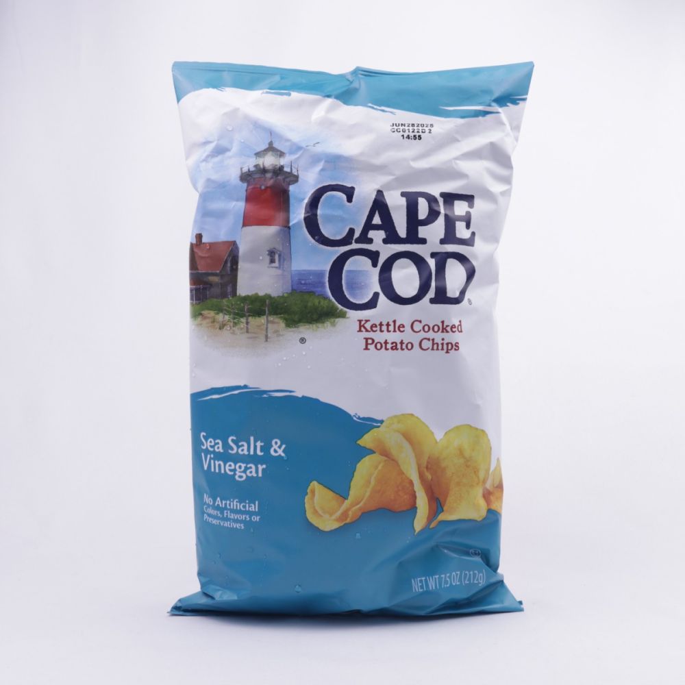 Cape Cod Waves Sea Salt and Vinegar 7.5 Oz C12