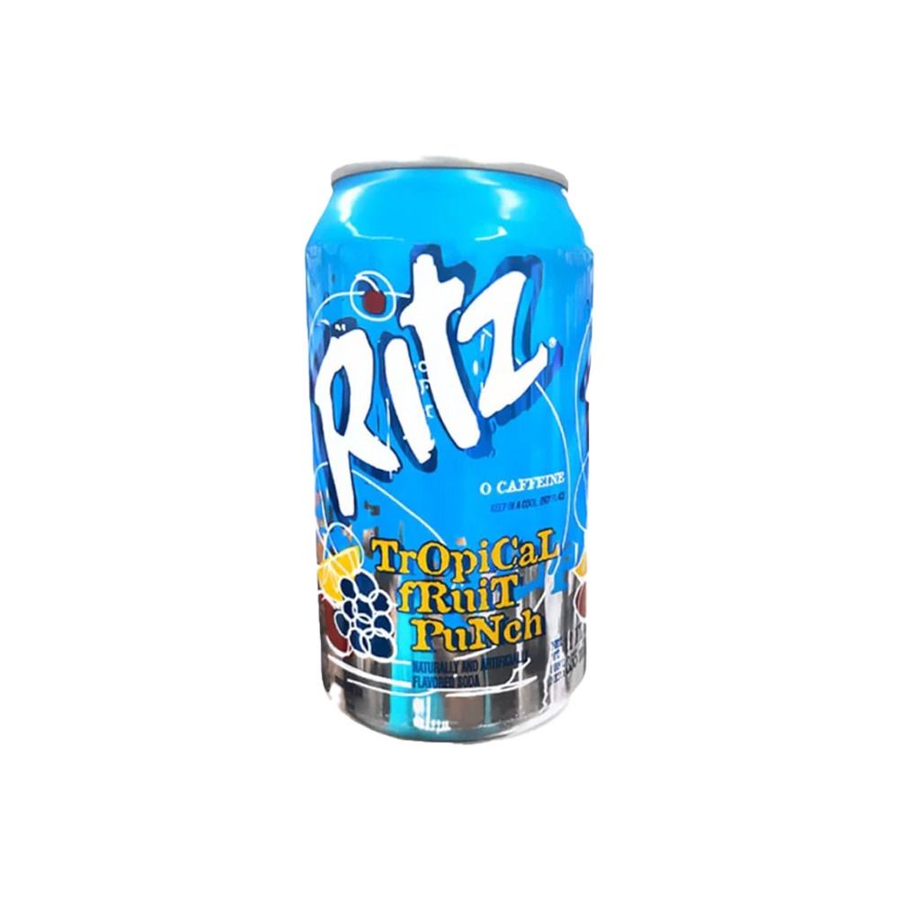 Ritz Fruit Punch Soda 12 Oz 6 Ct C4