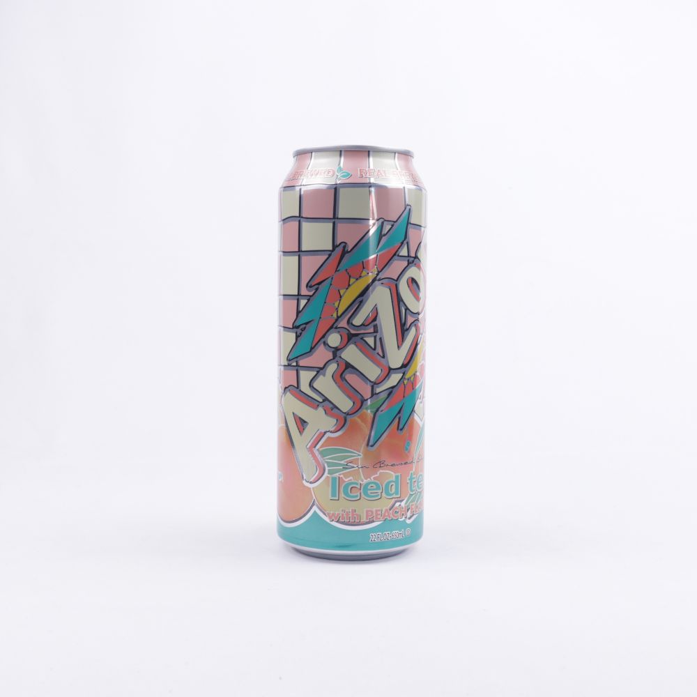 Arizona Peach Tea 23 Oz Can C24 