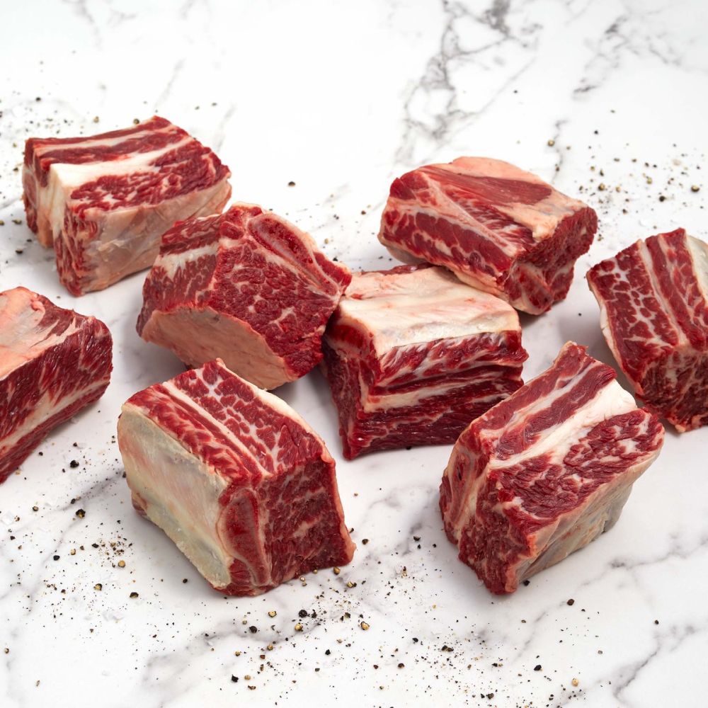 Beef Choice Bone In Chuck Short Ribs 12 Lb Abg