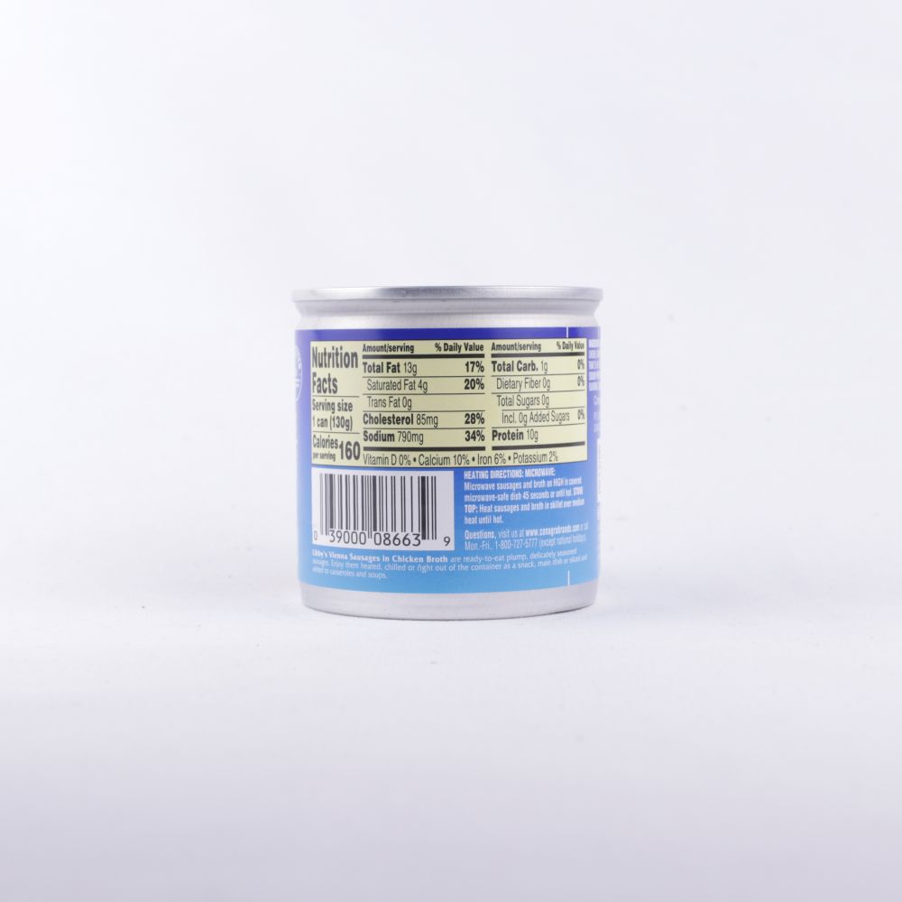 Libbys Vienna sausage 4 6 Oz C18 