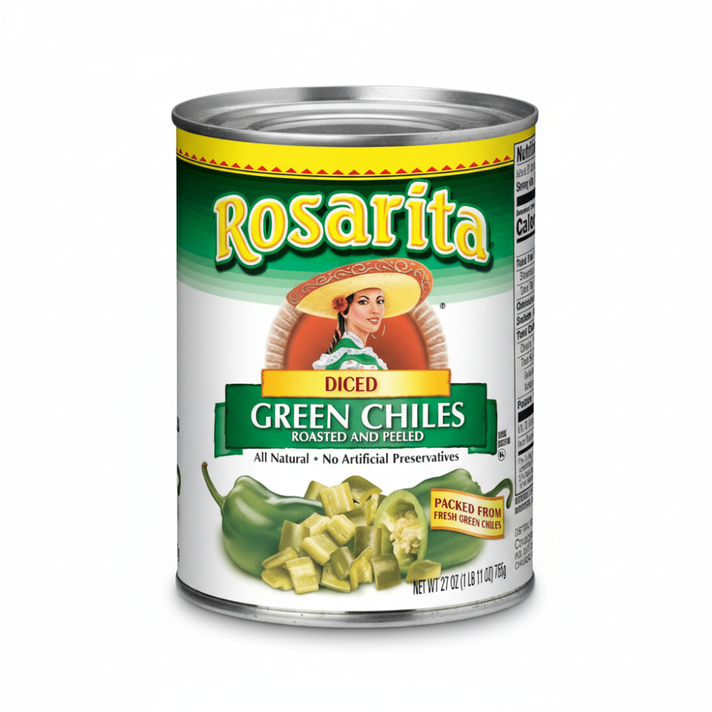 Peppers Chili Green Diced #10 C6