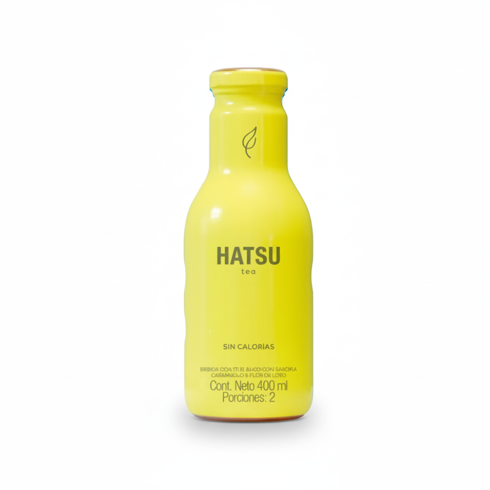 Hatsu-Te Blanco con Sabor a carambolo y flor de loto 400 Ml
