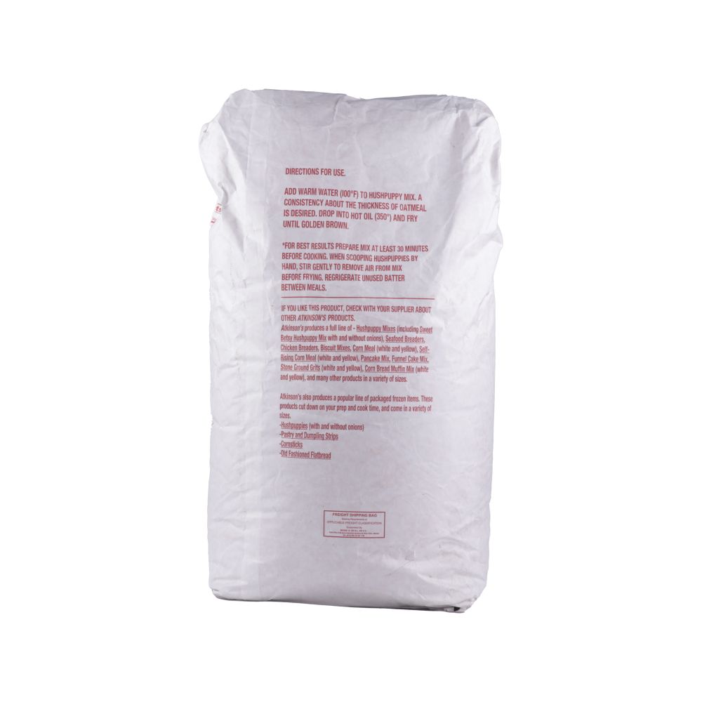 Mix Batter Hushpuppy With Onion 25 lb C1. 