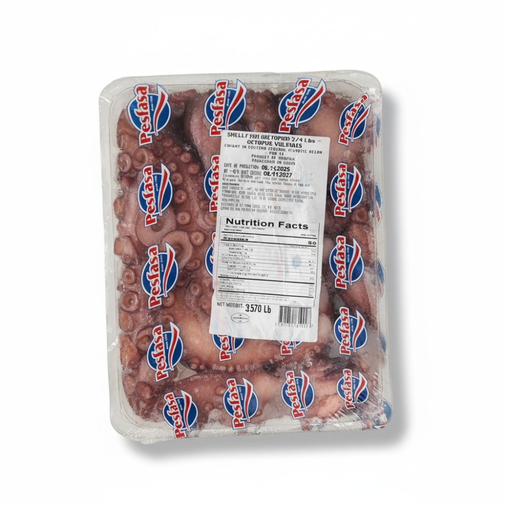 Octopus Cleaned 2-4 Lb avg