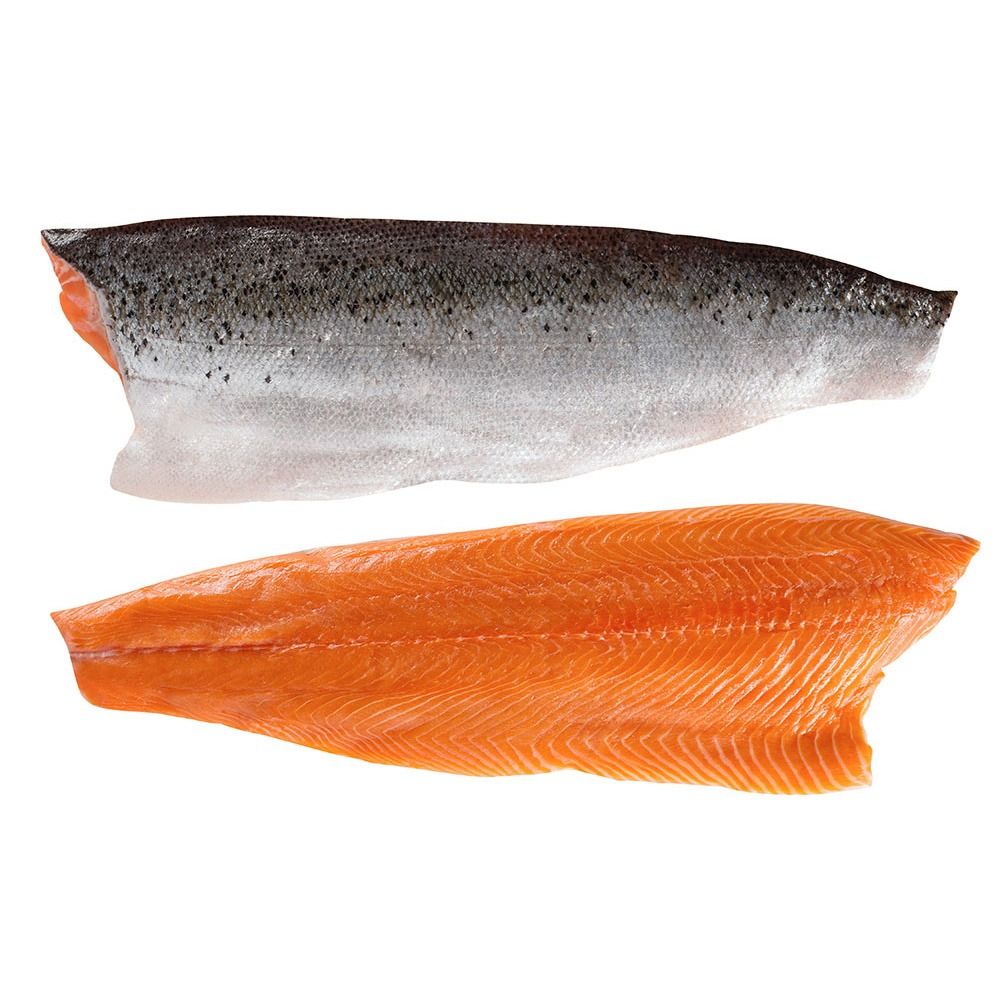 Salmon Fillet Trim D Trim S/on IVP 3-4 Lb Avg
