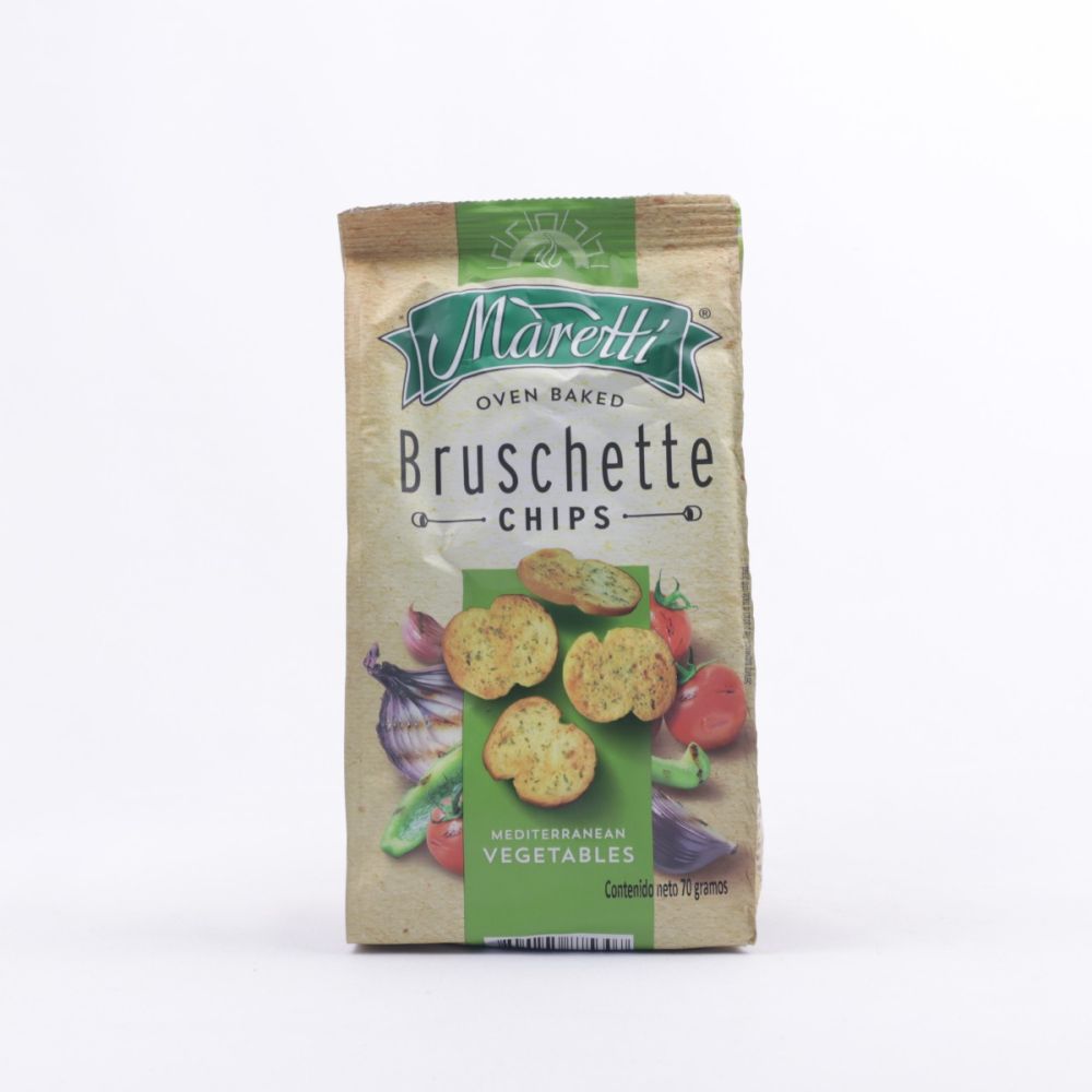 Bruschette Chips Mediterranean Vegetables 70 G C15
