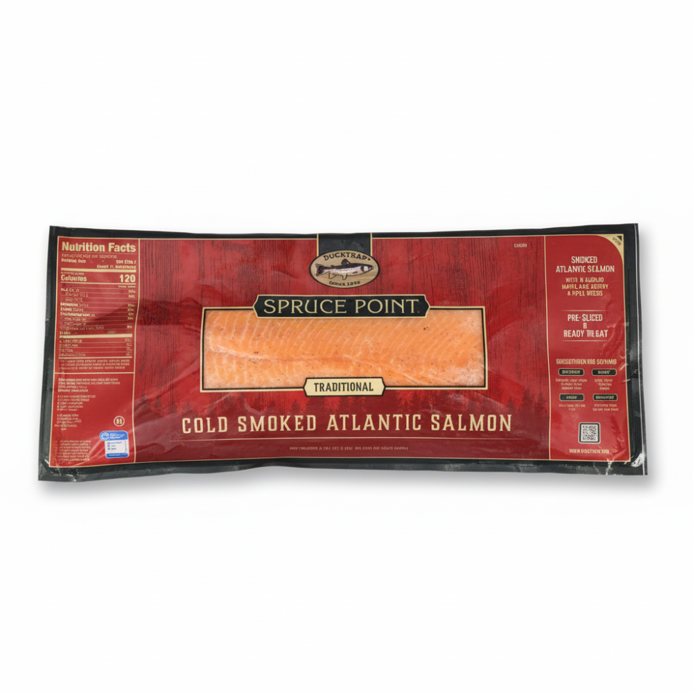 Salmon Cold Smoked Pre-Sliced 2.5 Lb Avg C2