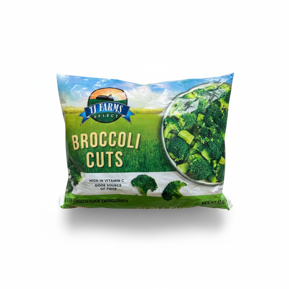 TJ Farms Select Broccoli Cuts 12 Oz C24