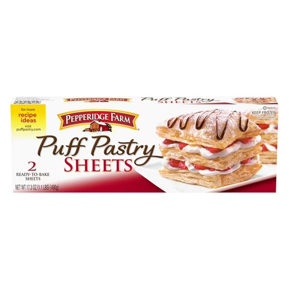 P.Farm Puff Pastry Sheets 2 Pk 17.3 Oz C12