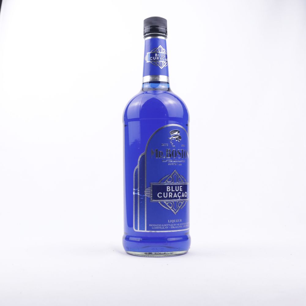 Liquor Mr Boston Blue Curacao 1000 Ml 