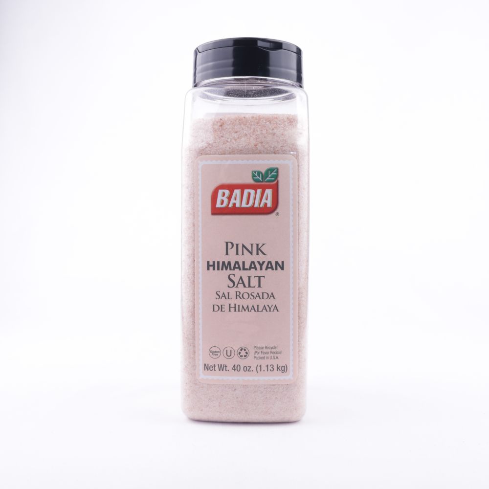 Badia Pint Pink Himalayan Salt 40 Oz C6