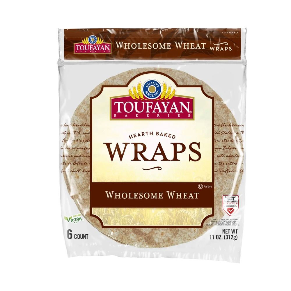 Toupayan Wraps Wheat 12'' 40 Oz C6