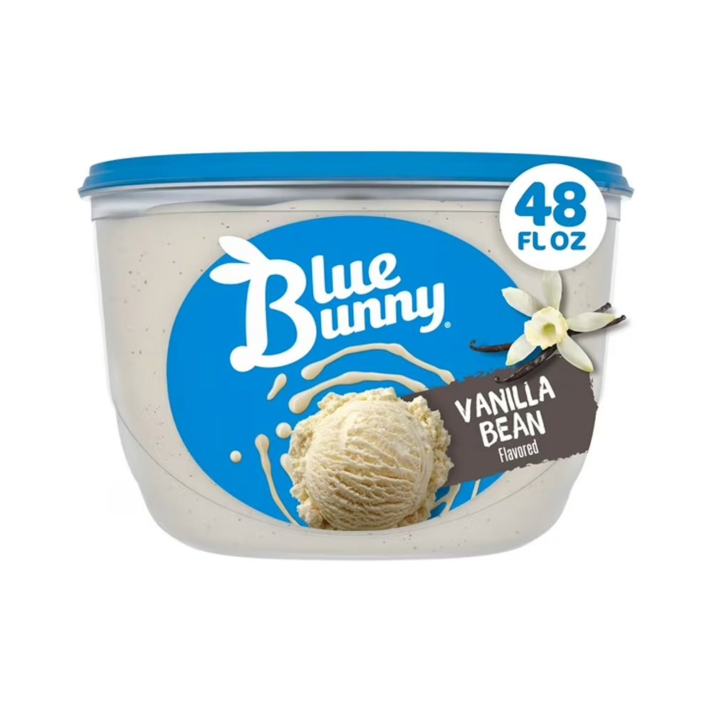 Blue Bunny Homemade Vanilla 48 Oz C4 
