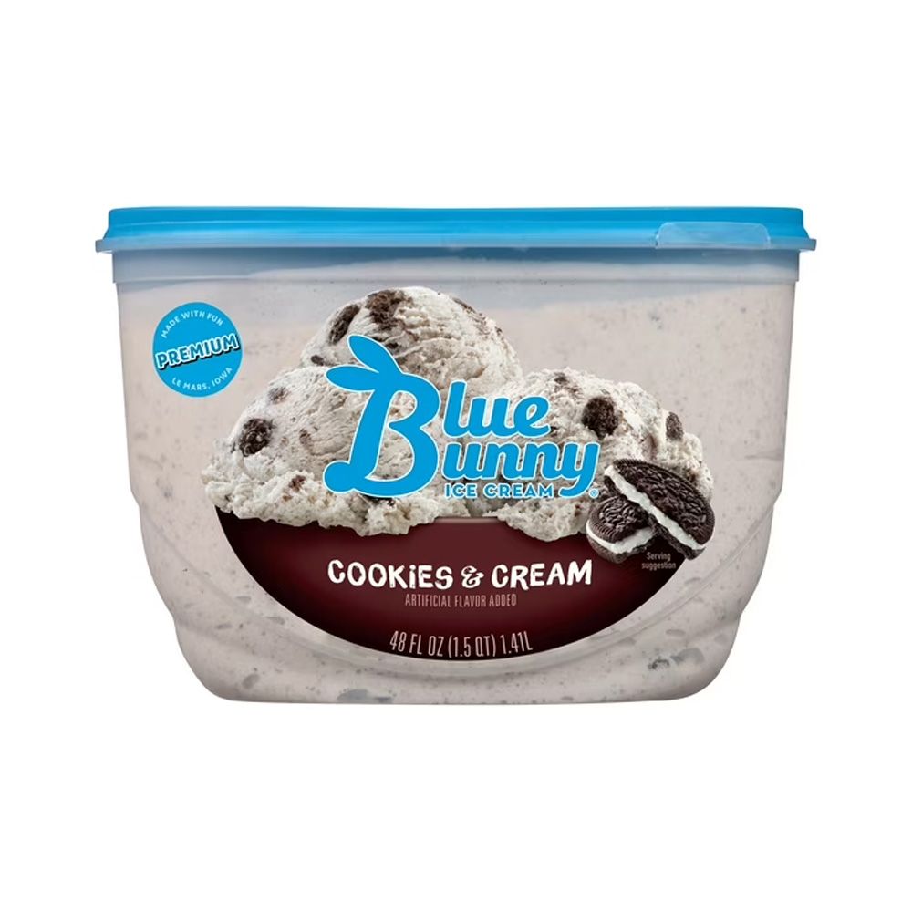Blue Bunny Coockies and Cream 48 Oz C4 
