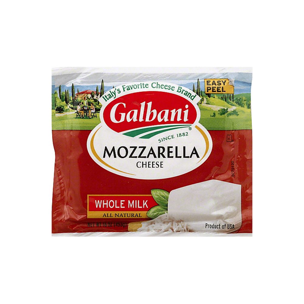 Galbani Mozzarella Whole Milk LM 16 Oz C12