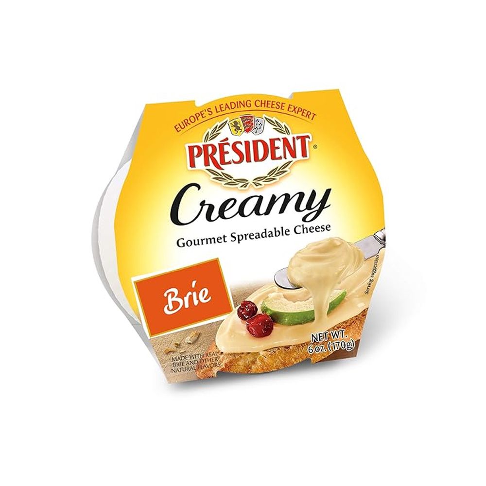 President Brie Creamy Gourmet Spread 6 Oz C8