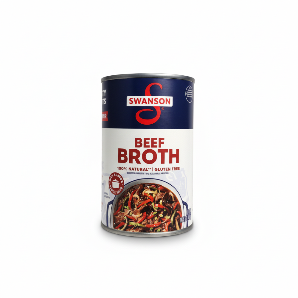 Swanson Beef Broth 100% 14.5 Oz