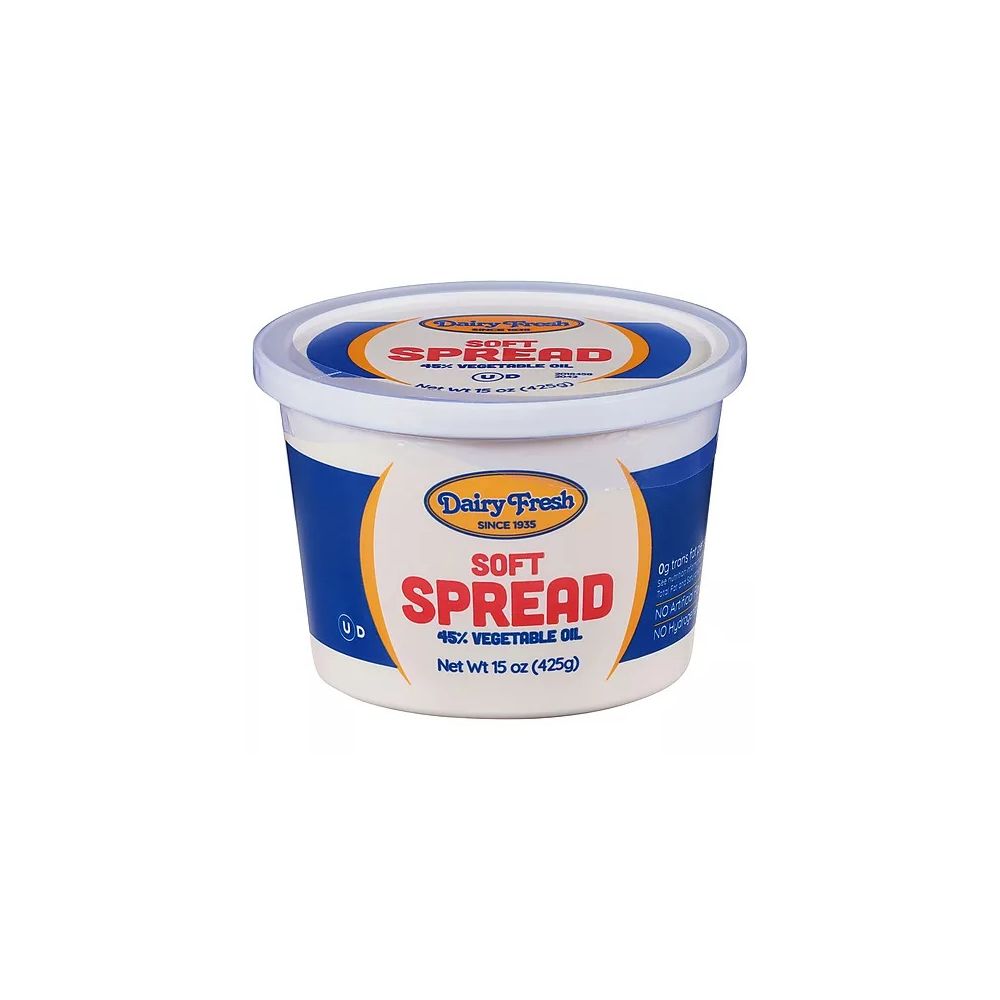 Dairy Fresh Margarine Soft Spread Tub 15 Oz