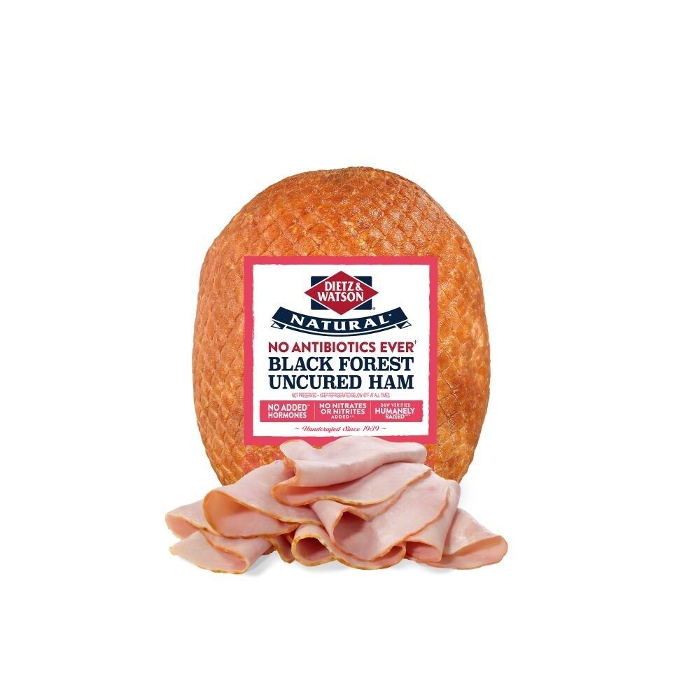 Black Forest Ham, Uncured Original ABF Dietz  & Watson 6 LB