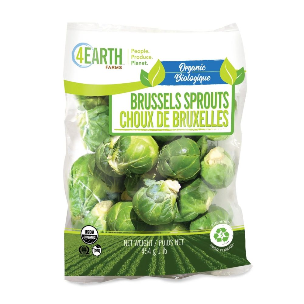 Brussel Sprouts Microwavable Bags 1 Lb