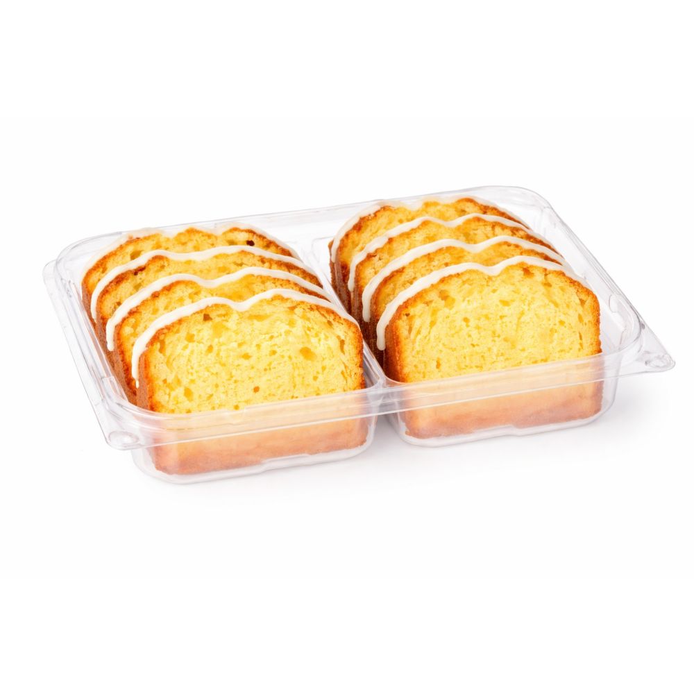 Cake Loaf Iced Lemon Sliced  20x1 C2