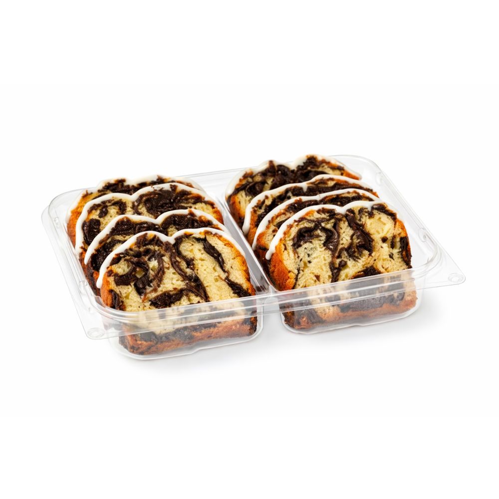 Cake Loaf Iced Marb Sliced  20x1 C2