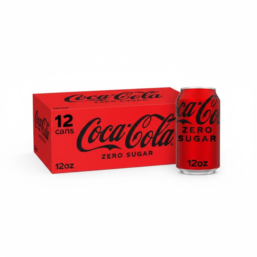 Soda Coke Zero Cans 001/12 Oz C2