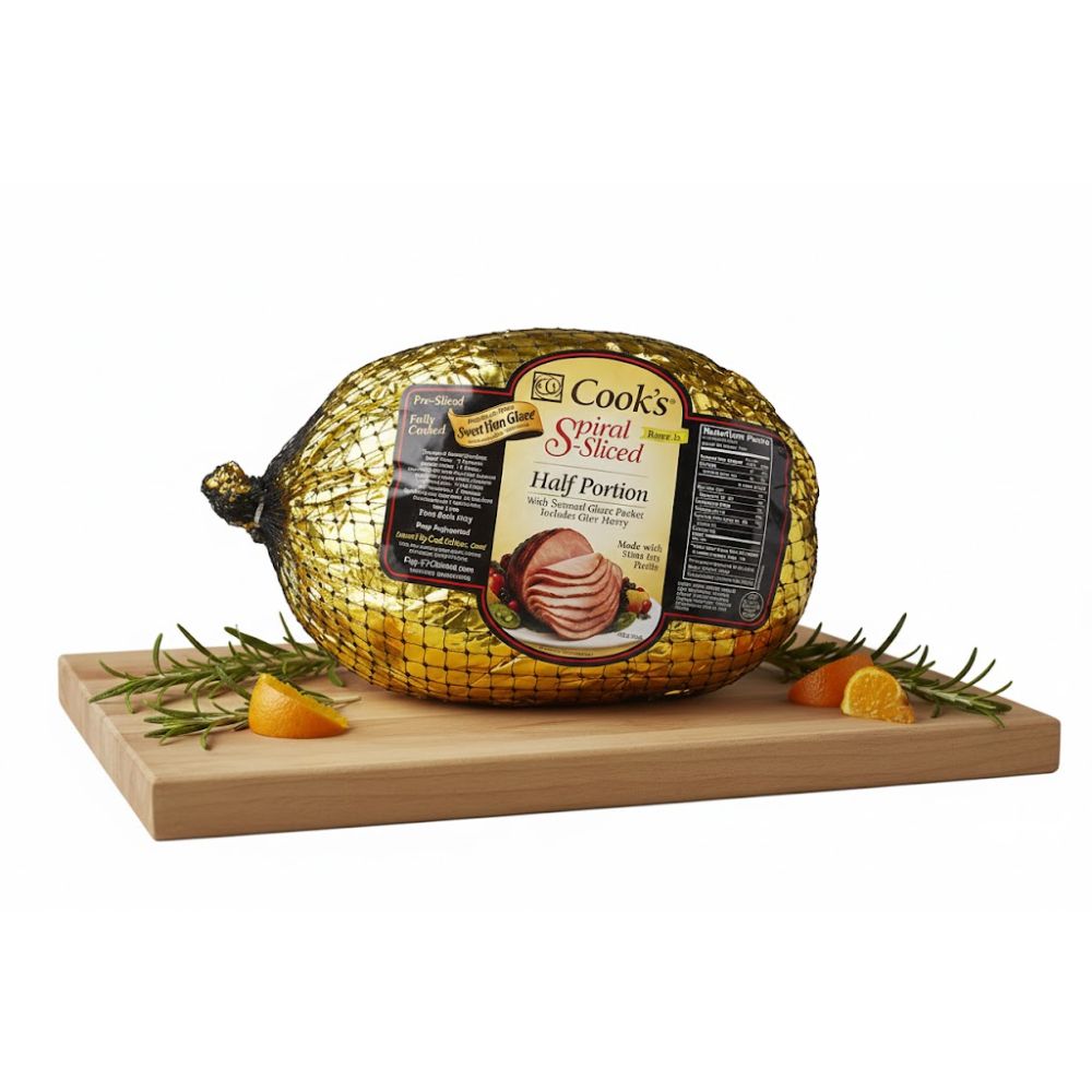 Ham Honey Spiral Hickory Smk W/Glaze 11.5 Lb Avg C32