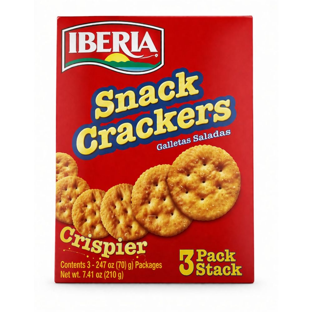 Iberia Crackers Snacker 7.4 Oz